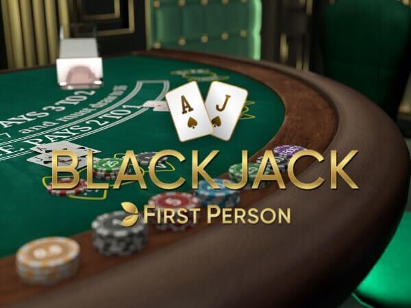First Person Blackjack – live casinospel bij emberBet (Evolution)